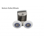 Shower Door Roller - Double Bottom DB02